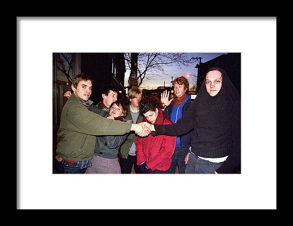 Arcade Fire Framed Print featuring the photograph Arcade Fire by Gary Smith