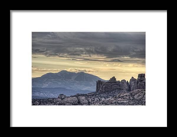 Landscape Framed Print featuring the photograph Arches National Park 1 by Jim Pearson
