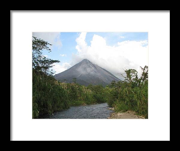 Arenal Volcano Framed Print featuring the photograph Arenal Volcano by Keith Stokes