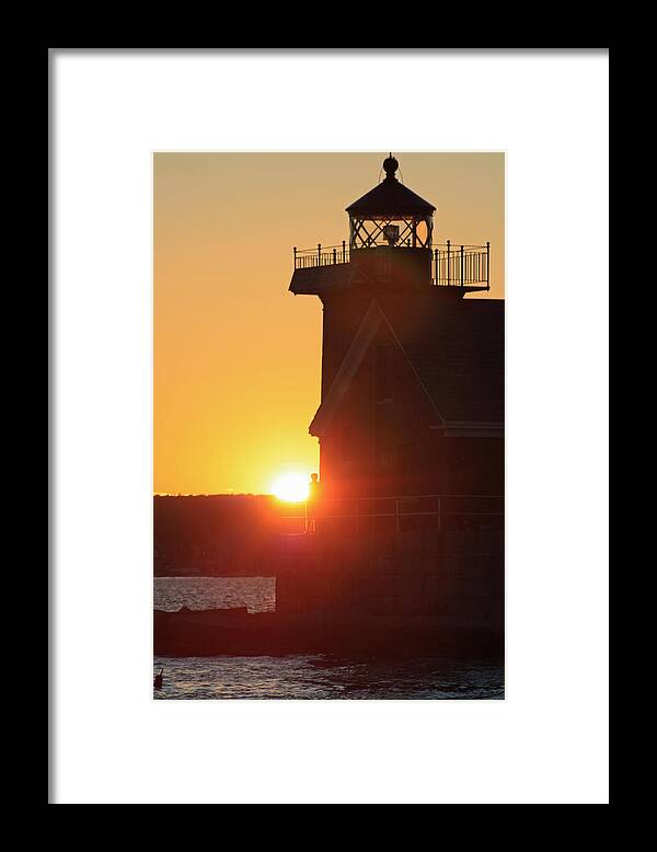 Sunset Framed Print featuring the photograph At The End Of The Day by Becca Wilcox