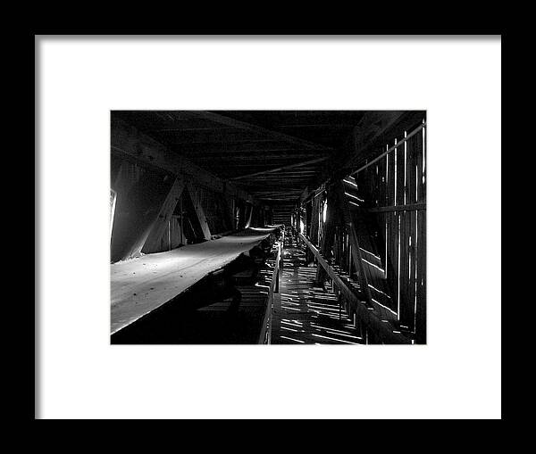 Building Framed Print featuring the photograph Atlas Coal Mine2 by Brian Sereda
