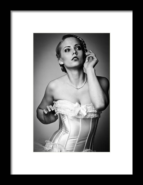 Ballerina Framed Print featuring the photograph Ballerina by Ralf Kaiser