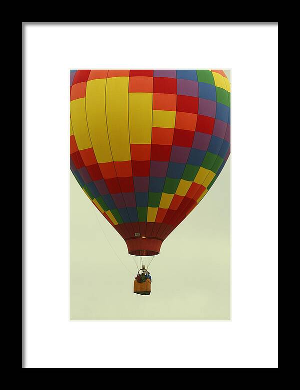 Balloon Framed Print featuring the photograph Balloon Ride by Daniel Reed