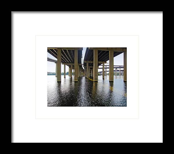2d Framed Print featuring the photograph Baltimore By-Pass by Brian Wallace