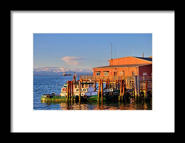 Bar Framed Print featuring the photograph Bar Pilot by Joseph Bowman