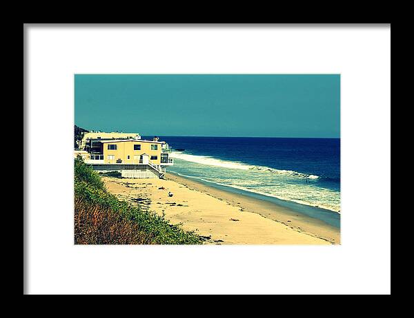 Beach Framed Print featuring the photograph Beach in a Dream by April Reppucci