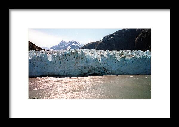 Margerie Glacier Photographs Framed Print featuring the photograph Beautiful Margerie Glacier by C Sitton