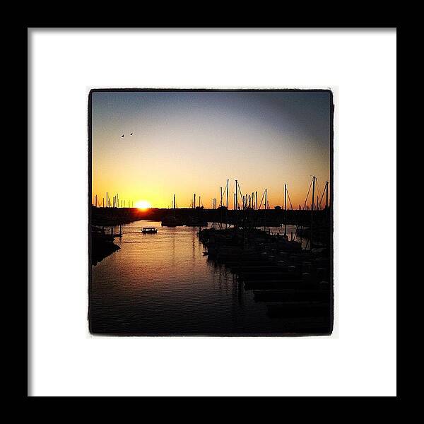 Sunset Framed Print featuring the photograph Beautiful Sunset by Tony Yu