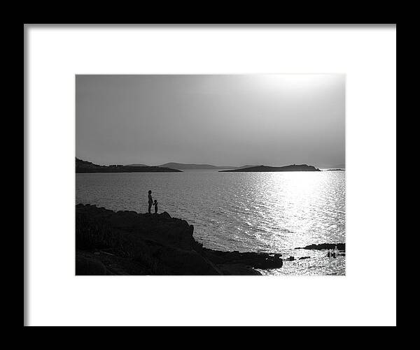 Mykonos Framed Print featuring the photograph Beauty of Mykonos by Leslie Leda
