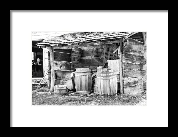 Guy Whiteley Photography Framed Print featuring the photograph Behind the Hetchler House by Guy Whiteley