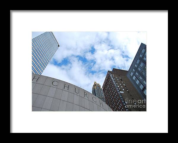 Church Framed Print featuring the photograph Bellow the sky by Dejan Jovanovic