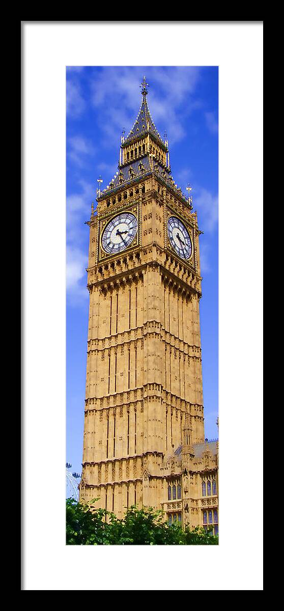 Big Ben Framed Print featuring the photograph Big Ben by Roberto Alamino