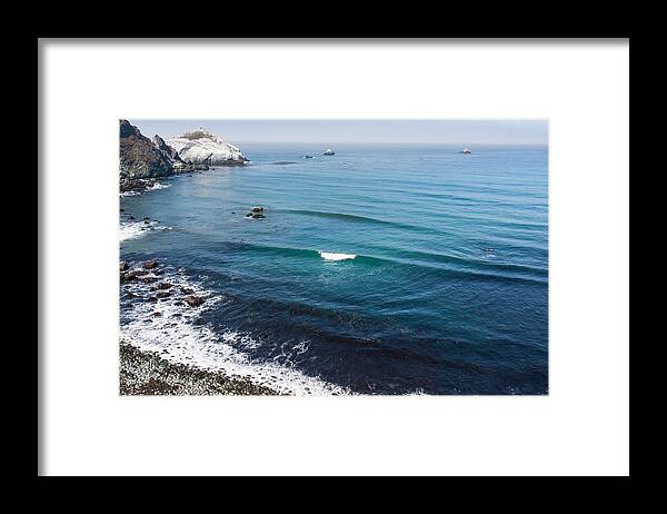 Northern California Framed Print featuring the photograph Big Sur coastline by Dina Calvarese