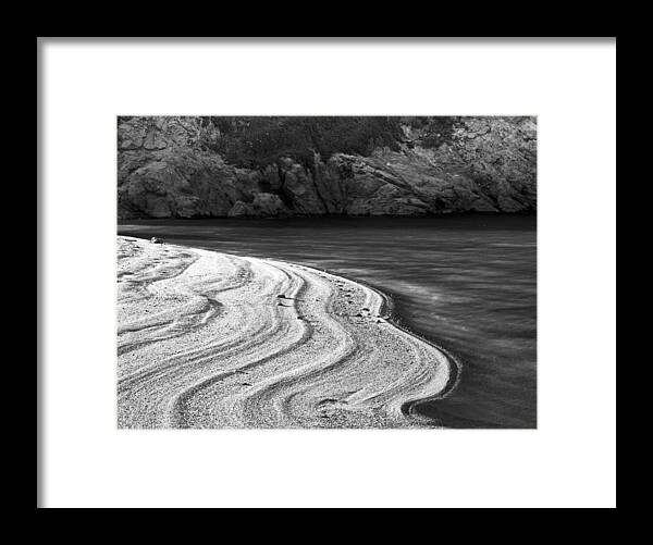 Big Sur Tidal Pool Framed Print featuring the photograph Big Sur Tidal Pool by Kris Rasmusson