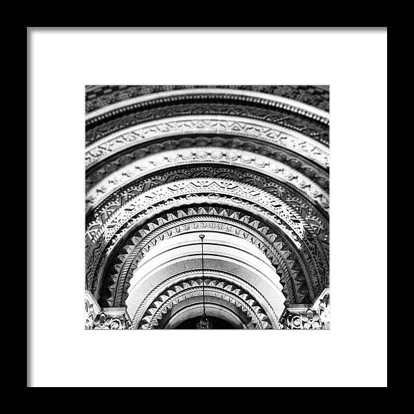 4ofblack Framed Print featuring the photograph #blackandwhite #streetphotography by Daniel Corson