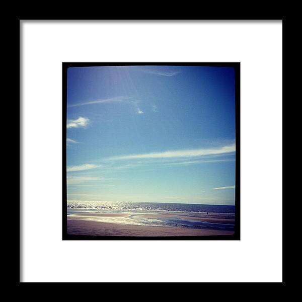  Framed Print featuring the photograph Blackpool - Gorgeous! by Chris Jones