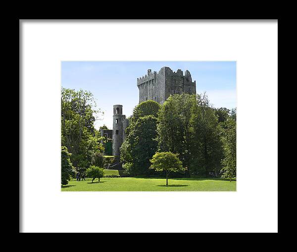 Blarney Castle Framed Print featuring the photograph Blarney Castle - Ireland by Mike McGlothlen