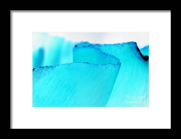 Blue Framed Print featuring the photograph Blue Edge by Tatyana Searcy