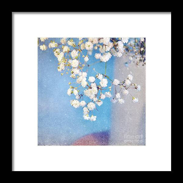 Flowers Framed Print featuring the photograph Blue Morning by Lyn Randle
