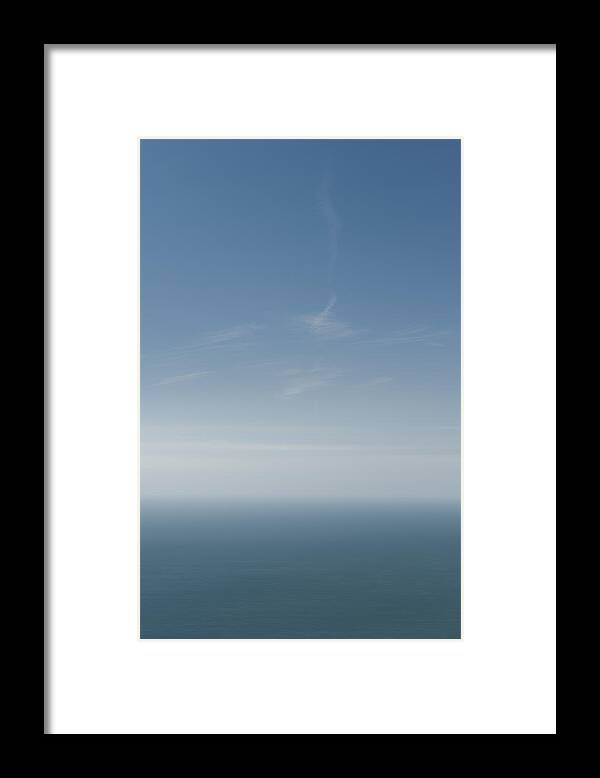 Blue Framed Print featuring the photograph Blue Stratos by Andy Astbury