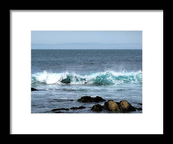 Beach Framed Print featuring the photograph Blue waters by Kathleen Grace