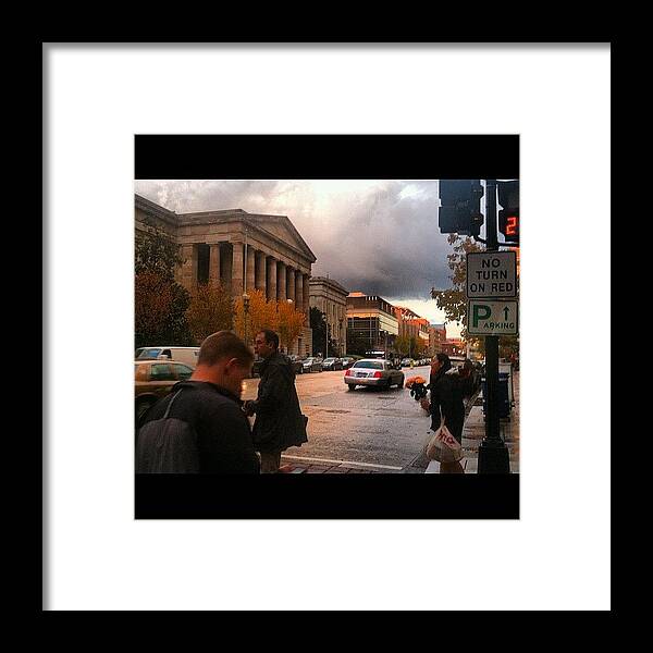 Nojoke Framed Print featuring the photograph B.m. That's Code For Before Monsoon by Joshua Feldman