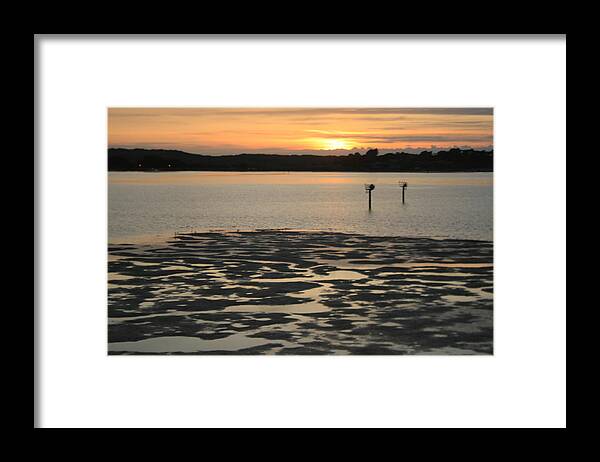 Bodega Bay Framed Print featuring the photograph Bodega Bay Sunset by Suzanne Lorenz