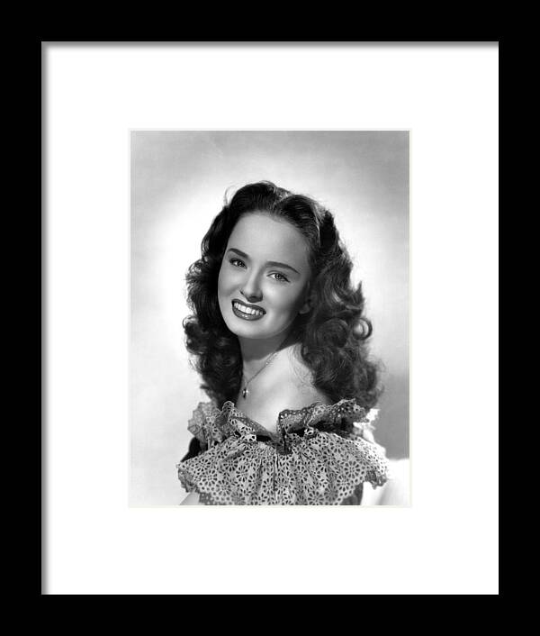 1940s Portraits Framed Print featuring the photograph Bowery To Broadway, Ann Blyth, 1944 by Everett