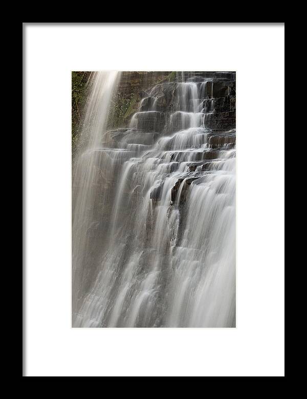 Water Framed Print featuring the photograph Brandywine Falls II by Dale Kincaid