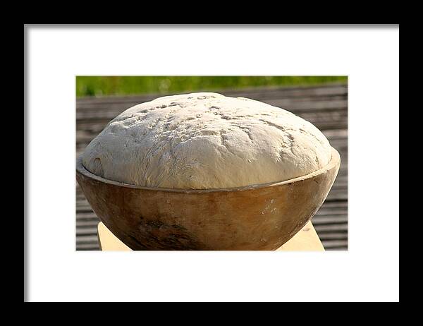 Bake Framed Print featuring the photograph Bread dough by Emanuel Tanjala