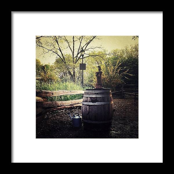 Mobilephotography Framed Print featuring the photograph Brooklyn's Pre-colonial Homestead by Natasha Marco