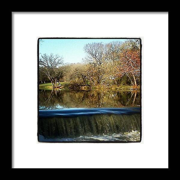 Beautiful Framed Print featuring the photograph Brushy Creek Round Rock Texas by James Granberry