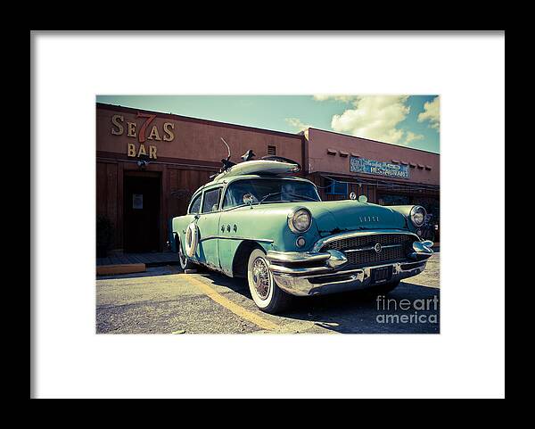 Miami Framed Print featuring the photograph Buick by Hannes Cmarits