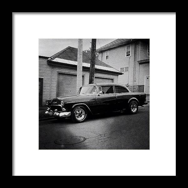 Blackandwhite Framed Print featuring the photograph #bw #blackandwhite #classic #vintage by Donny Bajohr