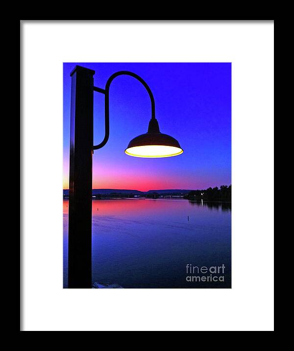 Water Framed Print featuring the photograph Calm After The Storm by Kevyn Bashore