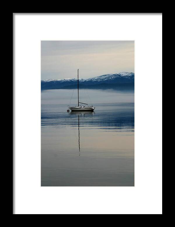 Boats Framed Print featuring the photograph Calm Before the Storm by Kerri Childress