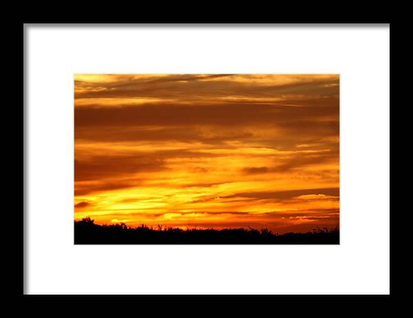 Sunset Framed Print featuring the photograph Carova NC Sunset Dreams by Kim Galluzzo