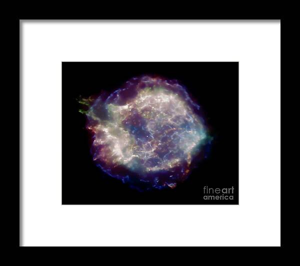 Chandra Framed Print featuring the photograph Cassiopeia A by Nasa