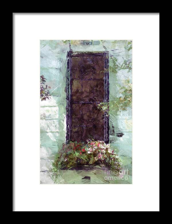 Windows Framed Print featuring the photograph Charlestons Windowbox by Donna Bentley