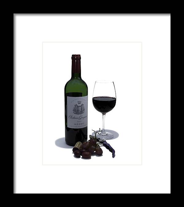 Wine Framed Print featuring the photograph Cheers by Nigel Jones