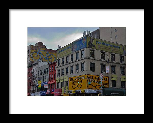 Chelsea Framed Print featuring the photograph Chelsea by Steven Richman