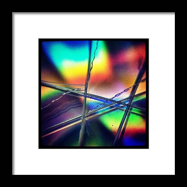 Rcspics Framed Print featuring the photograph Chem Trails? by Dave Edens