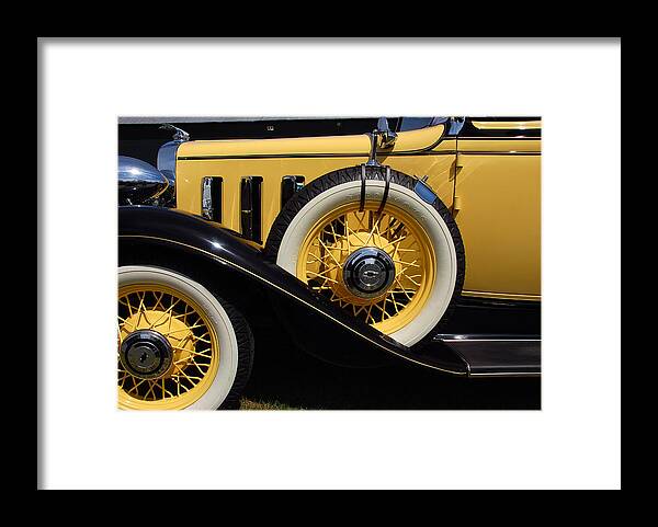 Auomobiles Framed Print featuring the photograph Chevrolet 1932 by John Schneider