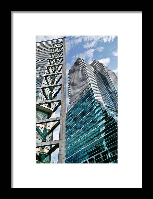 Downtown Framed Print featuring the photograph Chicago - A Sophisticated Finance Hub by Alexandra Till