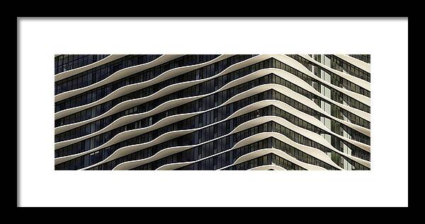 Chicago Reflections Chicago Framed Print featuring the photograph Chicago Architecture by Paul Plaine