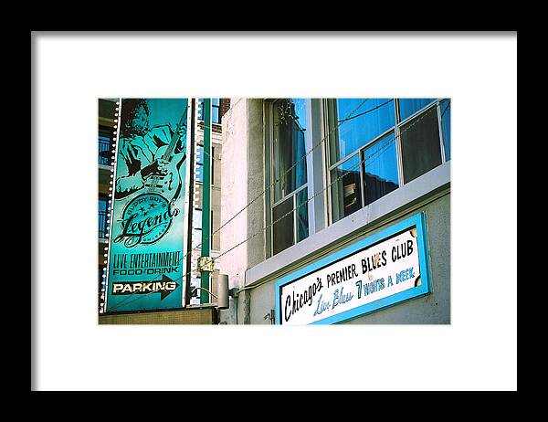 Music Framed Print featuring the photograph Buddy Guy's by Claude Taylor