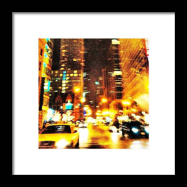 City Framed Print featuring the photograph #citylife #city #life #live #chicago by Stacy Stylianou