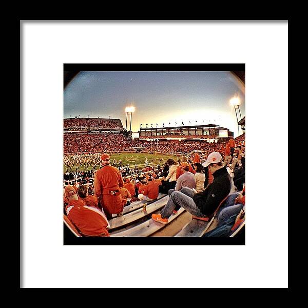 Crowd Framed Print featuring the photograph 🏈🏈#clemson #football by Jake Robinson