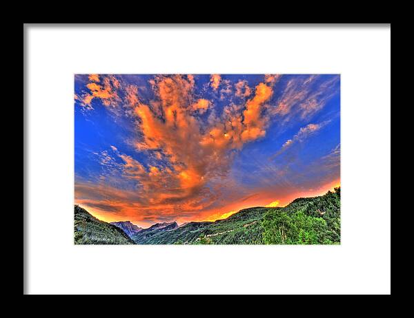 Colorado Framed Print featuring the photograph Colors by Scott Mahon