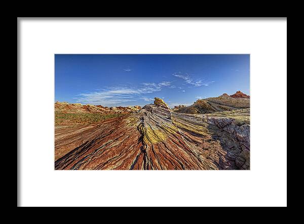 Hdr Framed Print featuring the photograph Contemplative Movement by Stephen Campbell